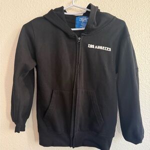 Eighty Eight California Black Hoodie Jacket